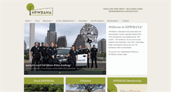 Desktop Screenshot of hpwbana.org